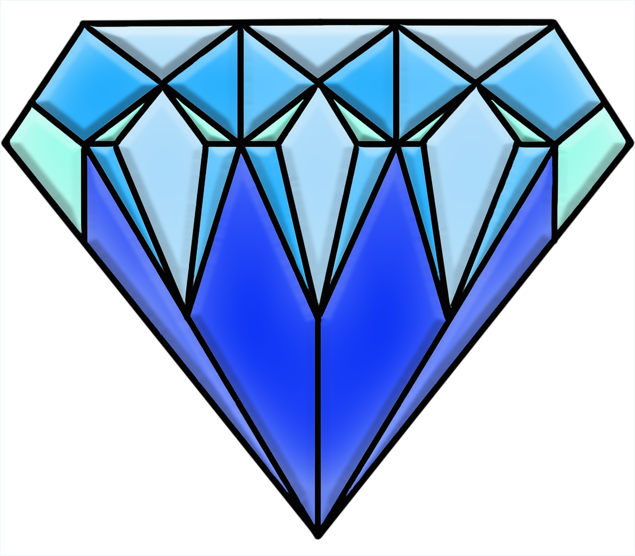 diamond blue jewel free photo