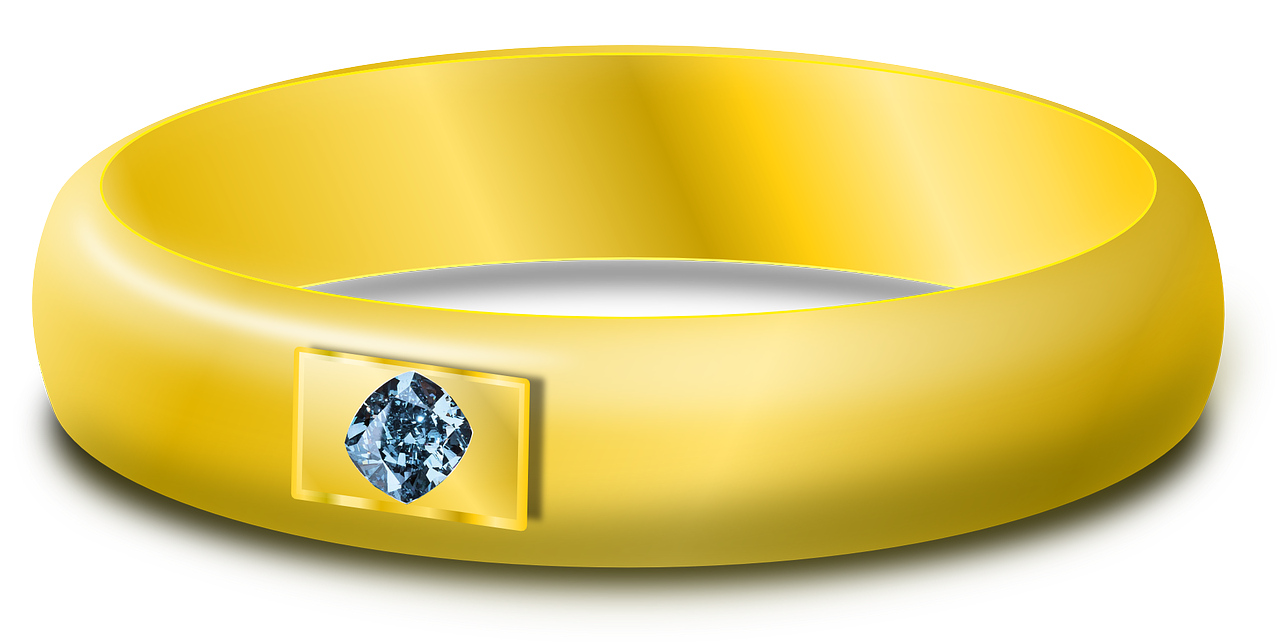 diamond gold ring free photo