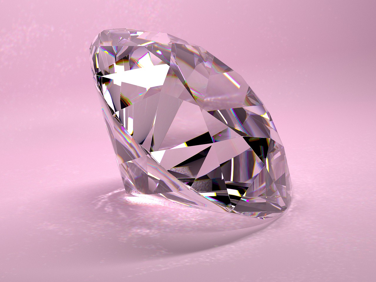 diamond  rosa  jewel free photo