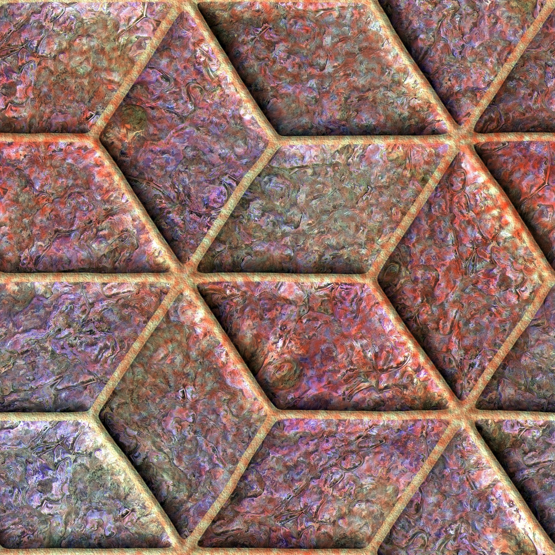 purple diamond tile free photo
