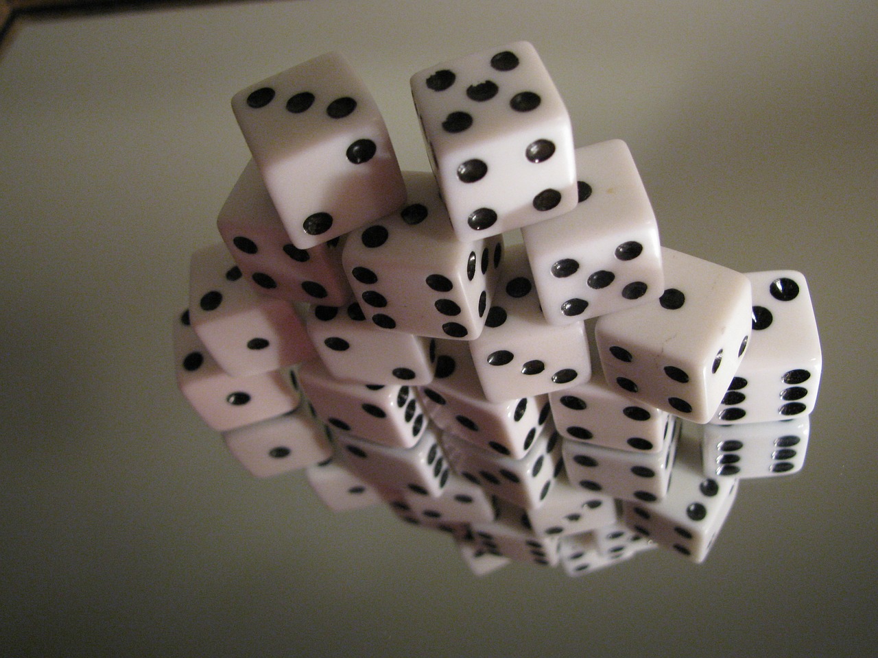 dice stacked gambling free photo