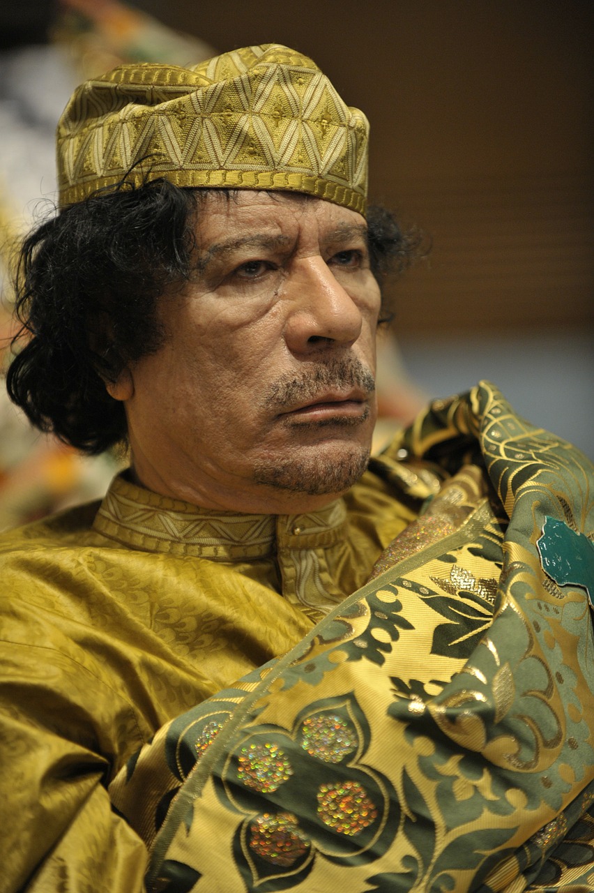 dictator muammar al gaddafi head of state free photo
