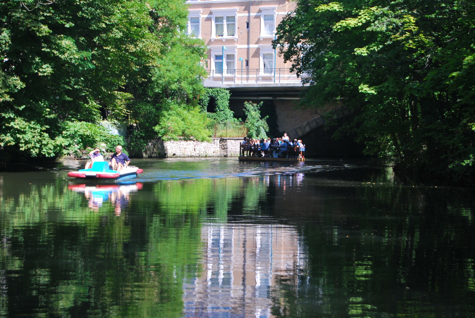 river water idyll free photo