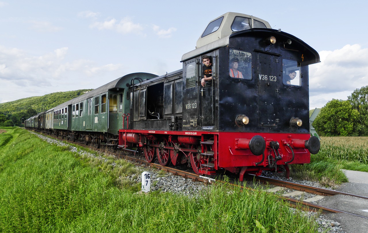 diesel locomotive museum railway wiesenttal bahn free photo