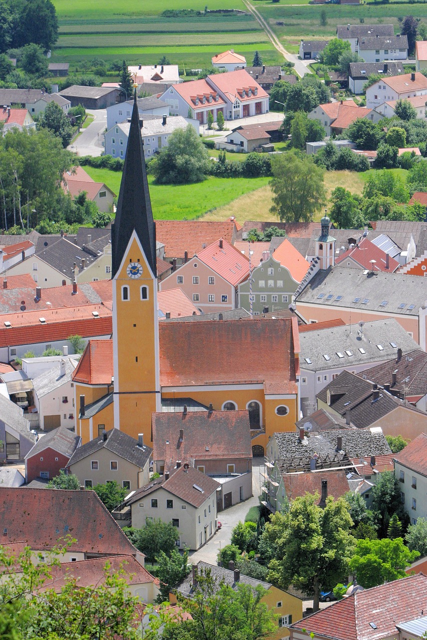 dietfurt in the altmühl valley view medieval place free photo