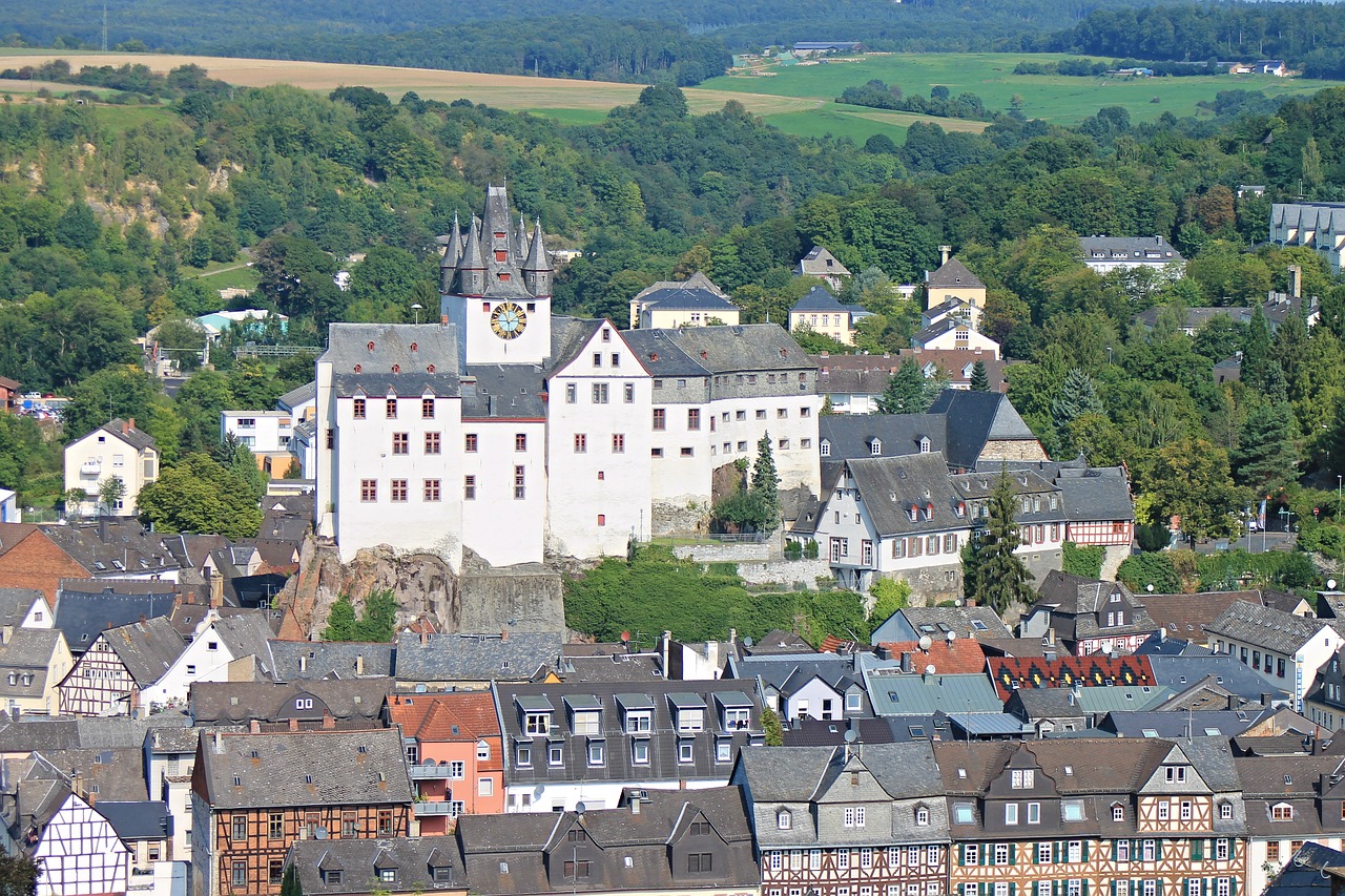 diez castle lahn free photo