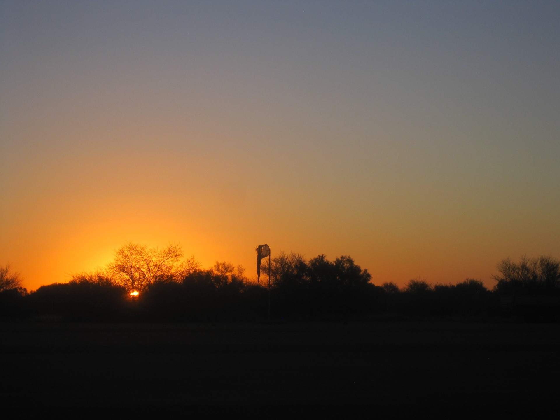 sunset bright horizon free photo