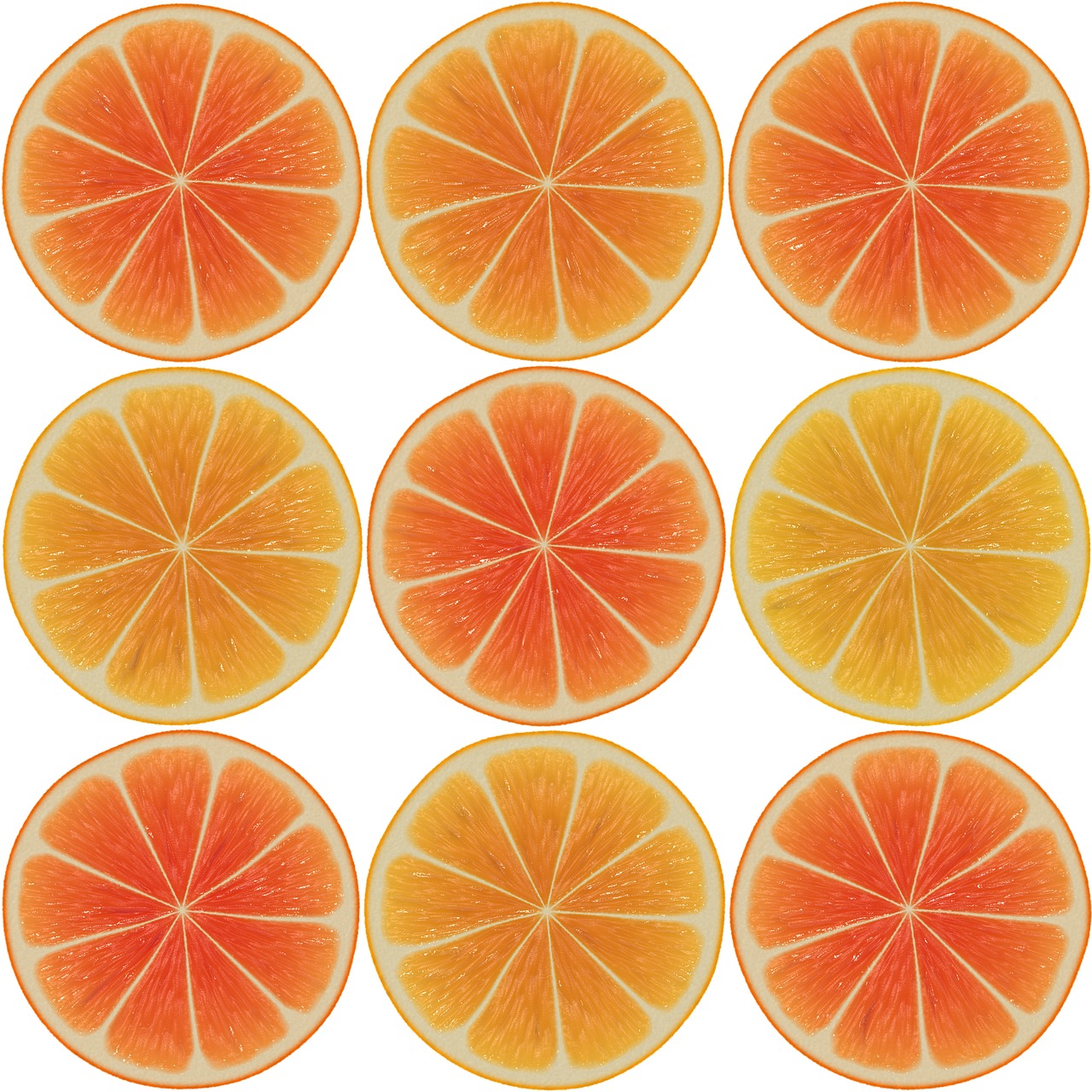 orange discs orange slices free photo
