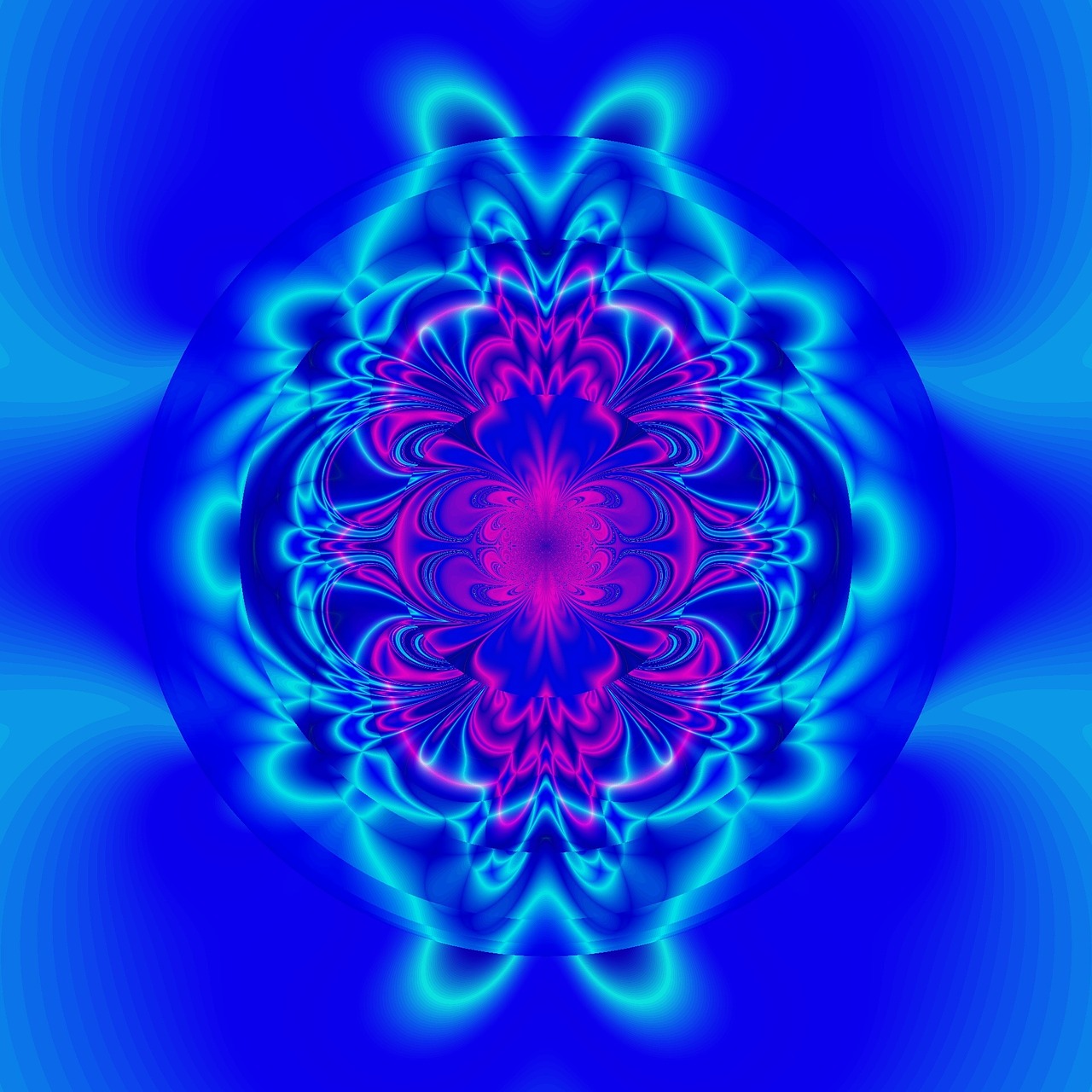 digital art artwork fractal free photo