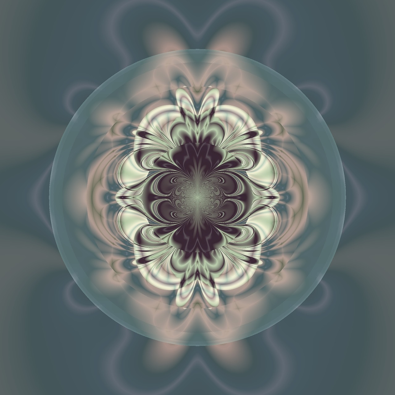 digital art artwork fractal free photo