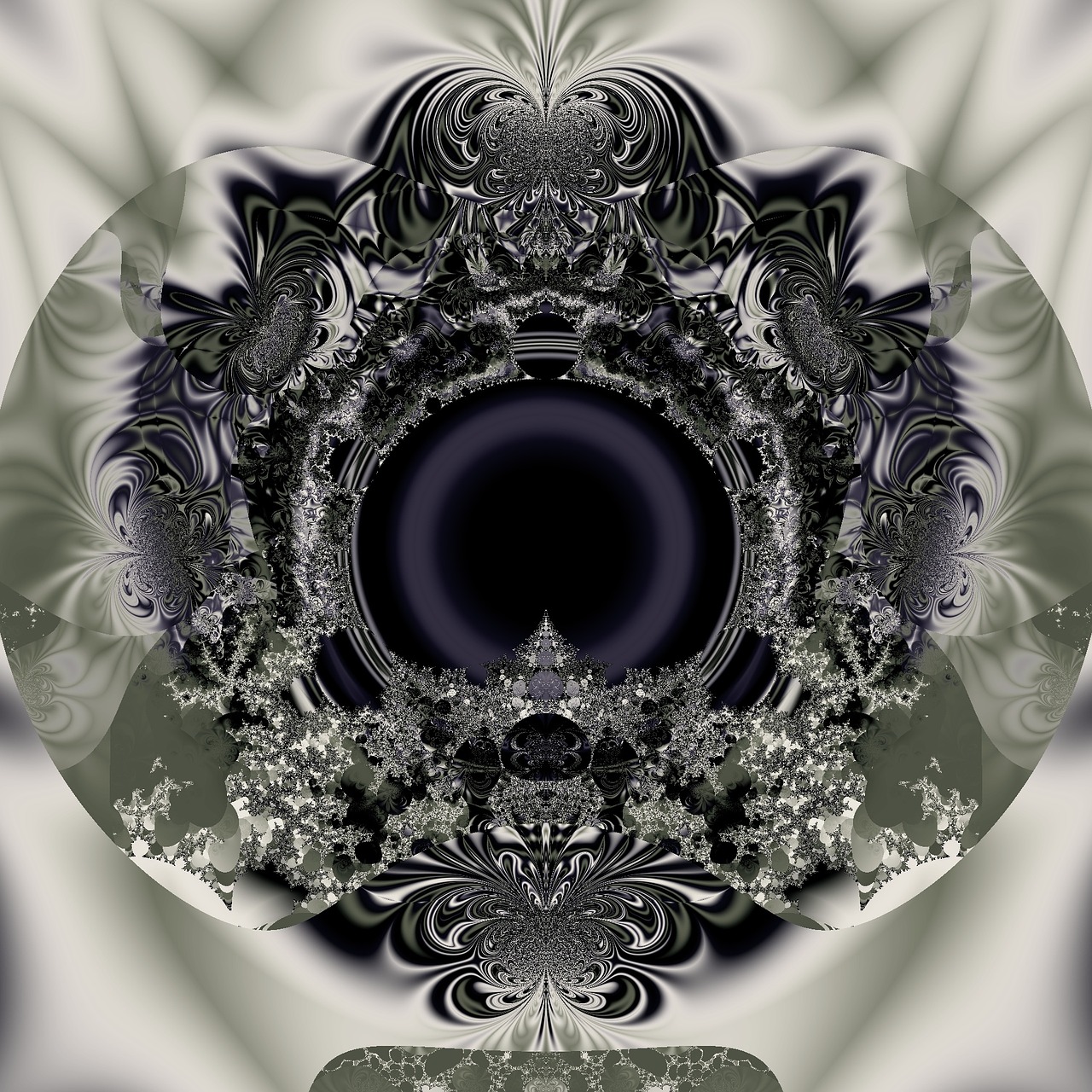 digital arts fractals futuristic free photo