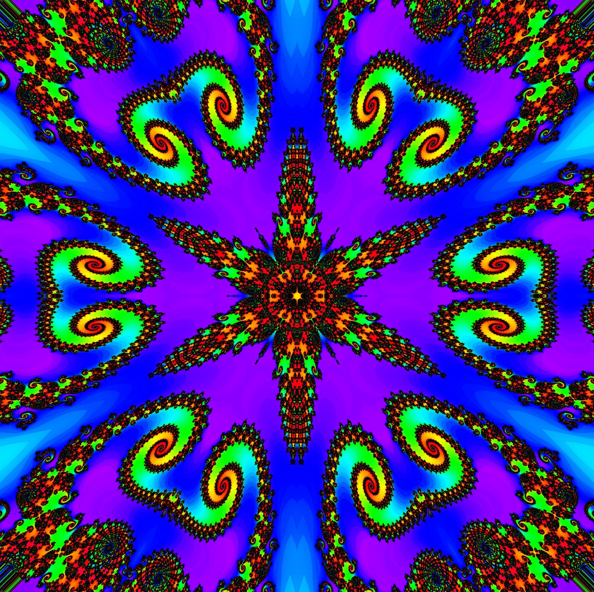 kaleidoscope astronira symmetry free photo