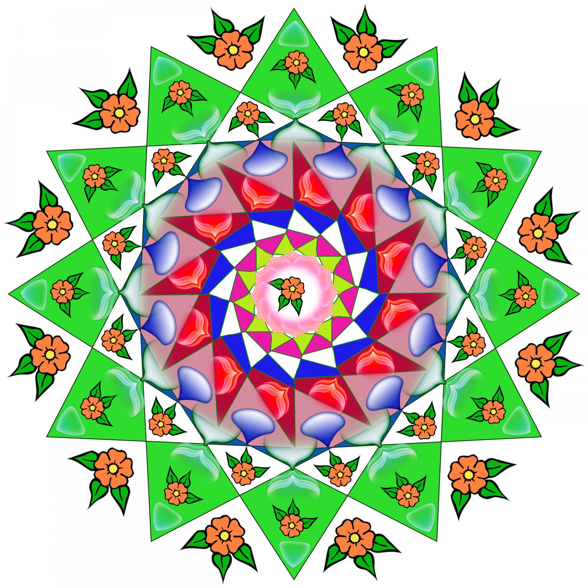 astronira mandala pattern free photo