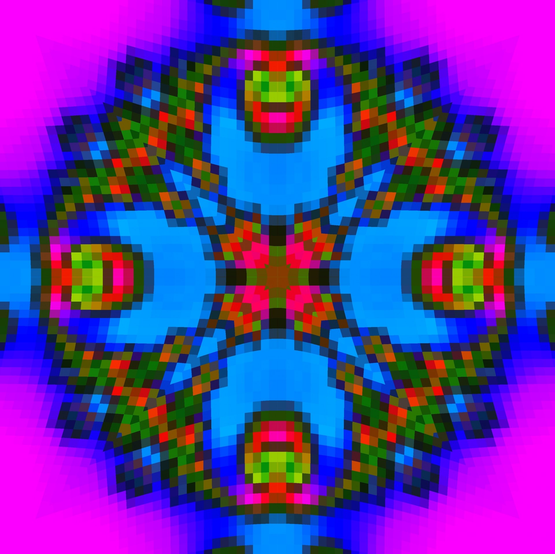 kaleidoscope astronira symmetry free photo