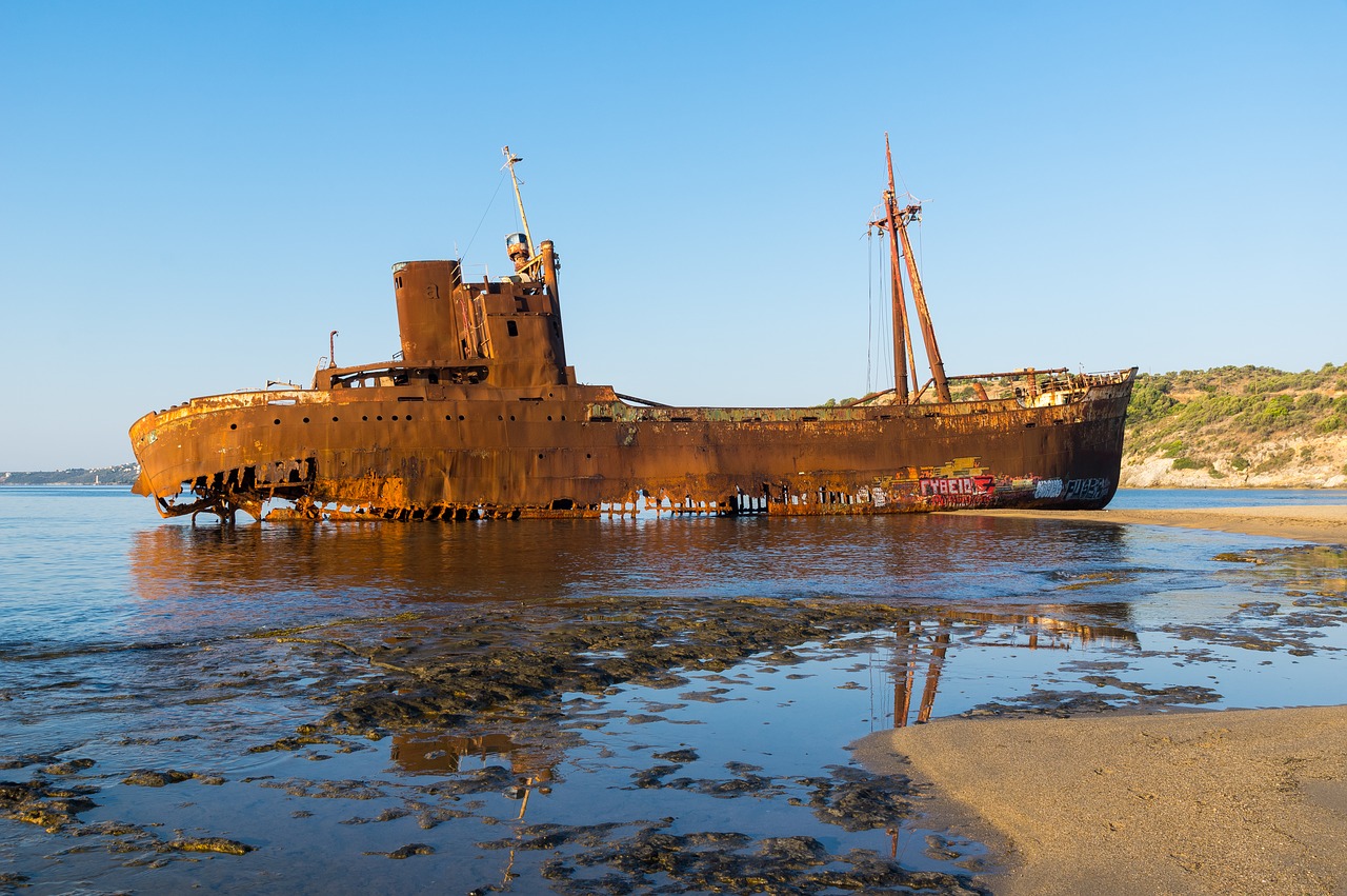 dimitrios  wreck  boat free photo