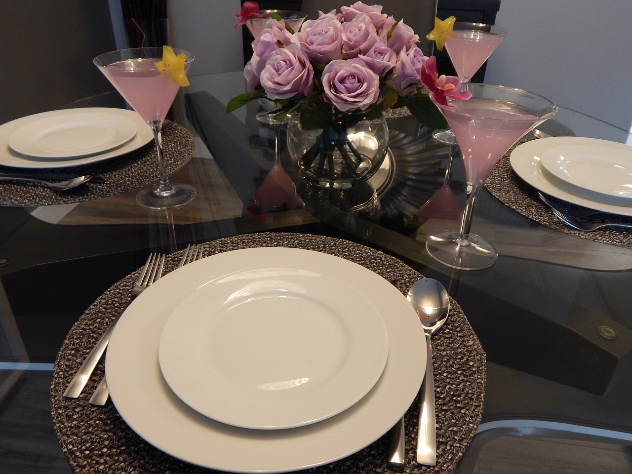 dining plates tableware free photo