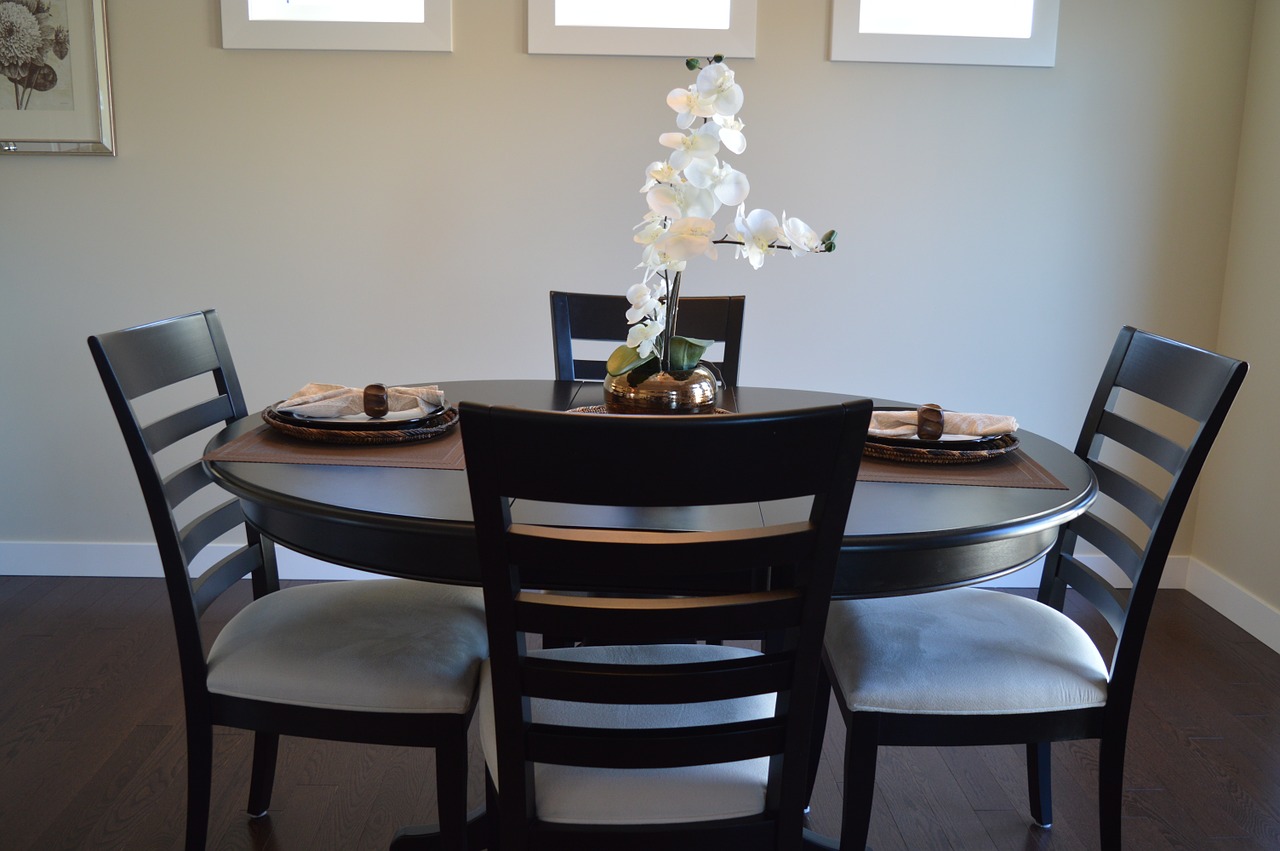 dining room table house free photo