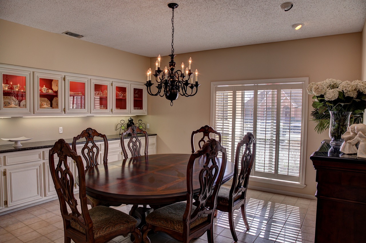dining room room home free photo
