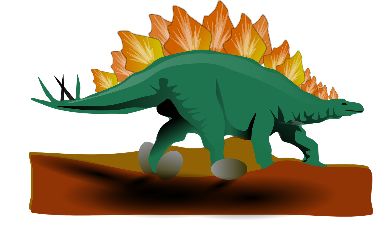 dinosaur stegosaurus dino free photo