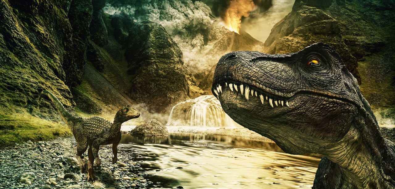 dinosaur  t rex  raptor free photo