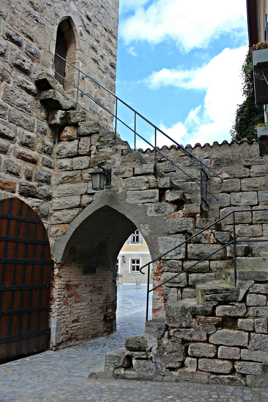 dinosaur altstadttor historic old town free photo