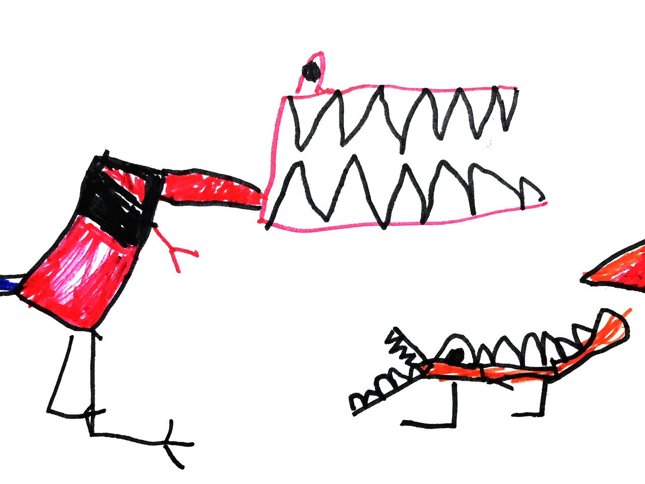 dinosaurs kids illustration figure free photo