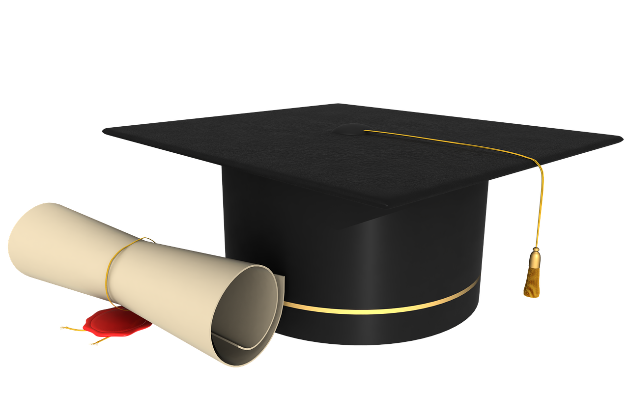 diploma graduation contract free photo