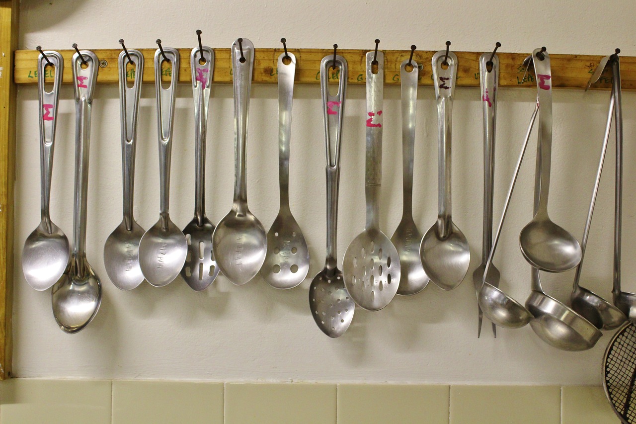 dipper cutlery kitchen free photo