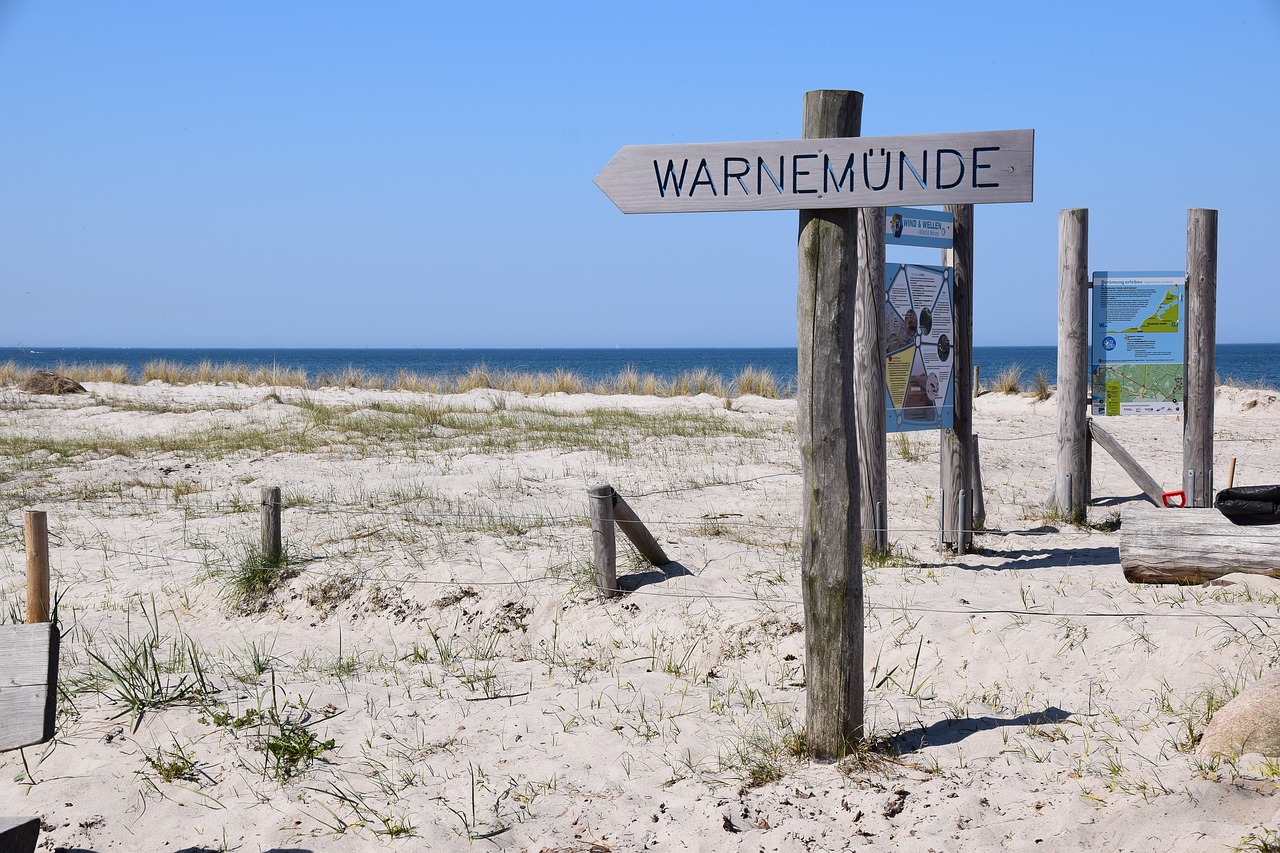 directory  warnemünde  baltic sea free photo