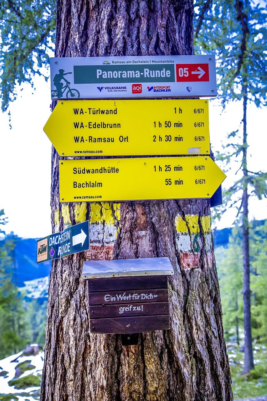 directory alpine hiking free photo