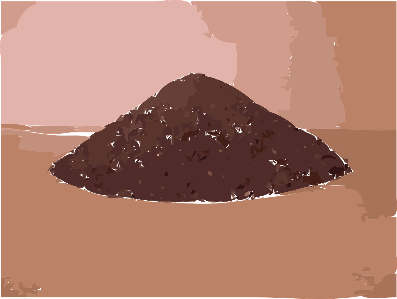 dirt soil pile of dirt free photo