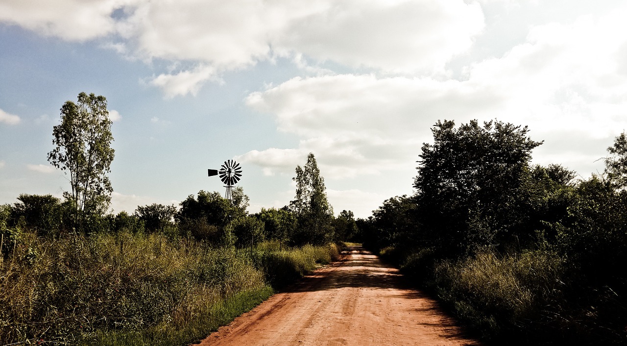 dirt road rural country free photo