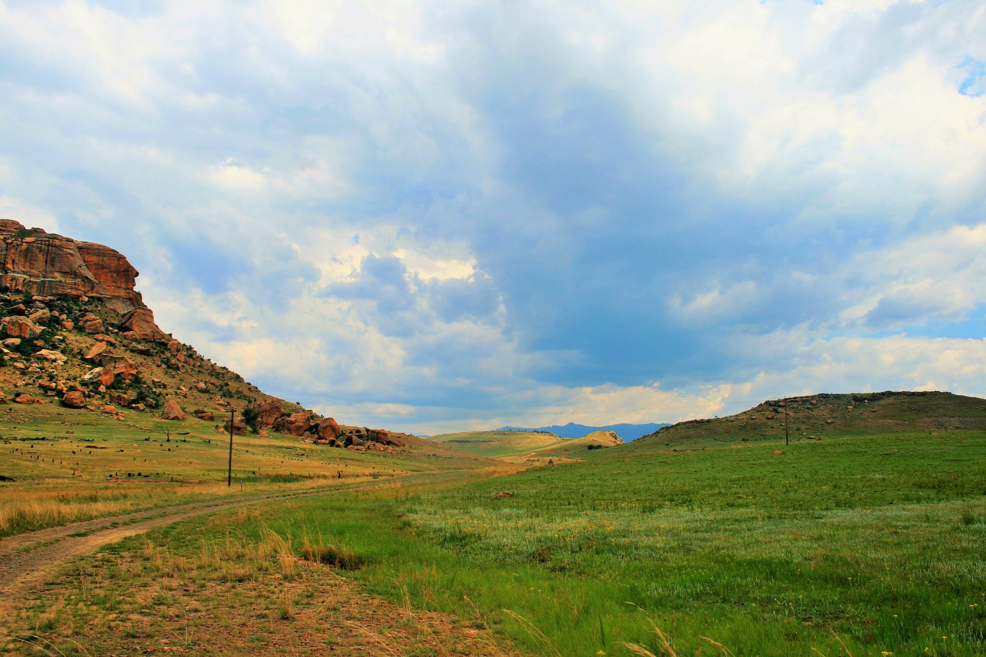 mountains drakensberg golden gate national park free photo