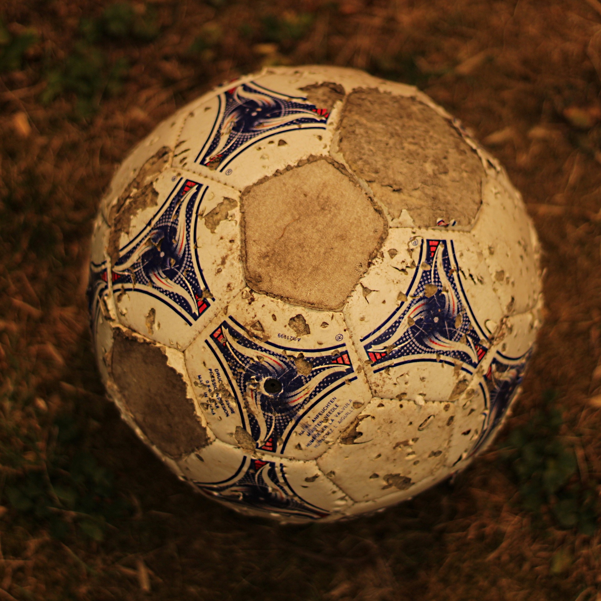 old dirty soccer free photo