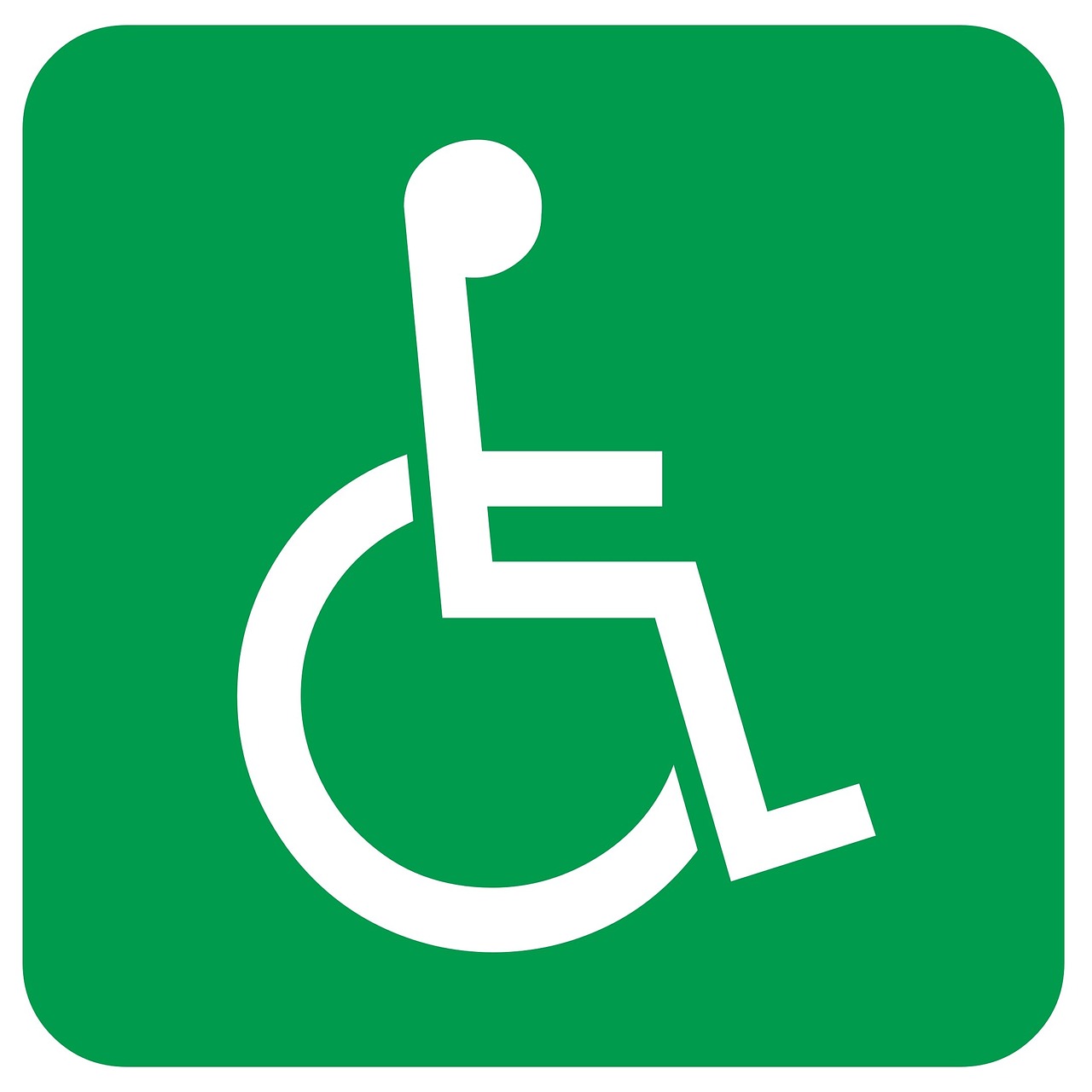 disabled sign wheelchair free photo