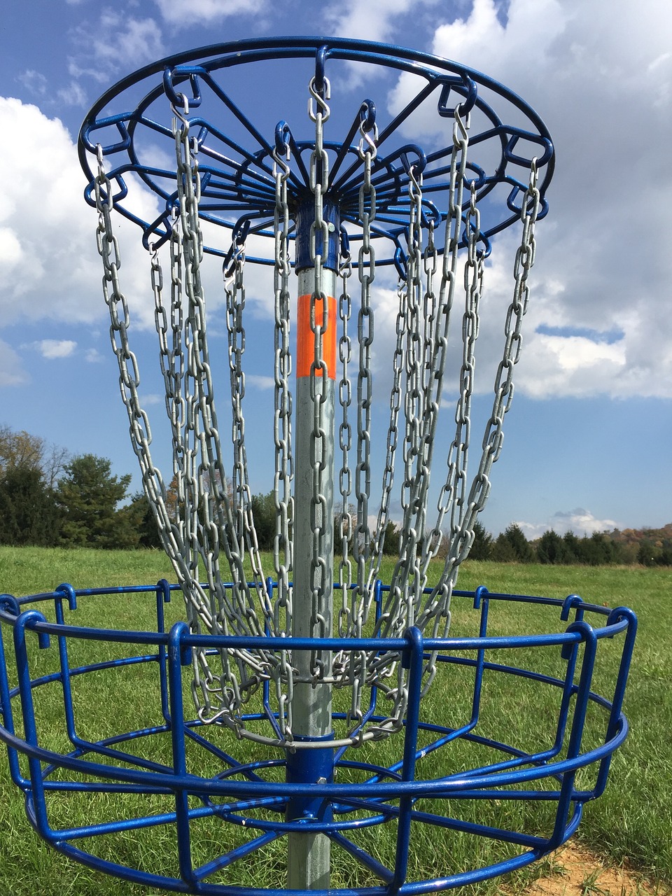 disc golf frisbee golf disc golf basket free photo