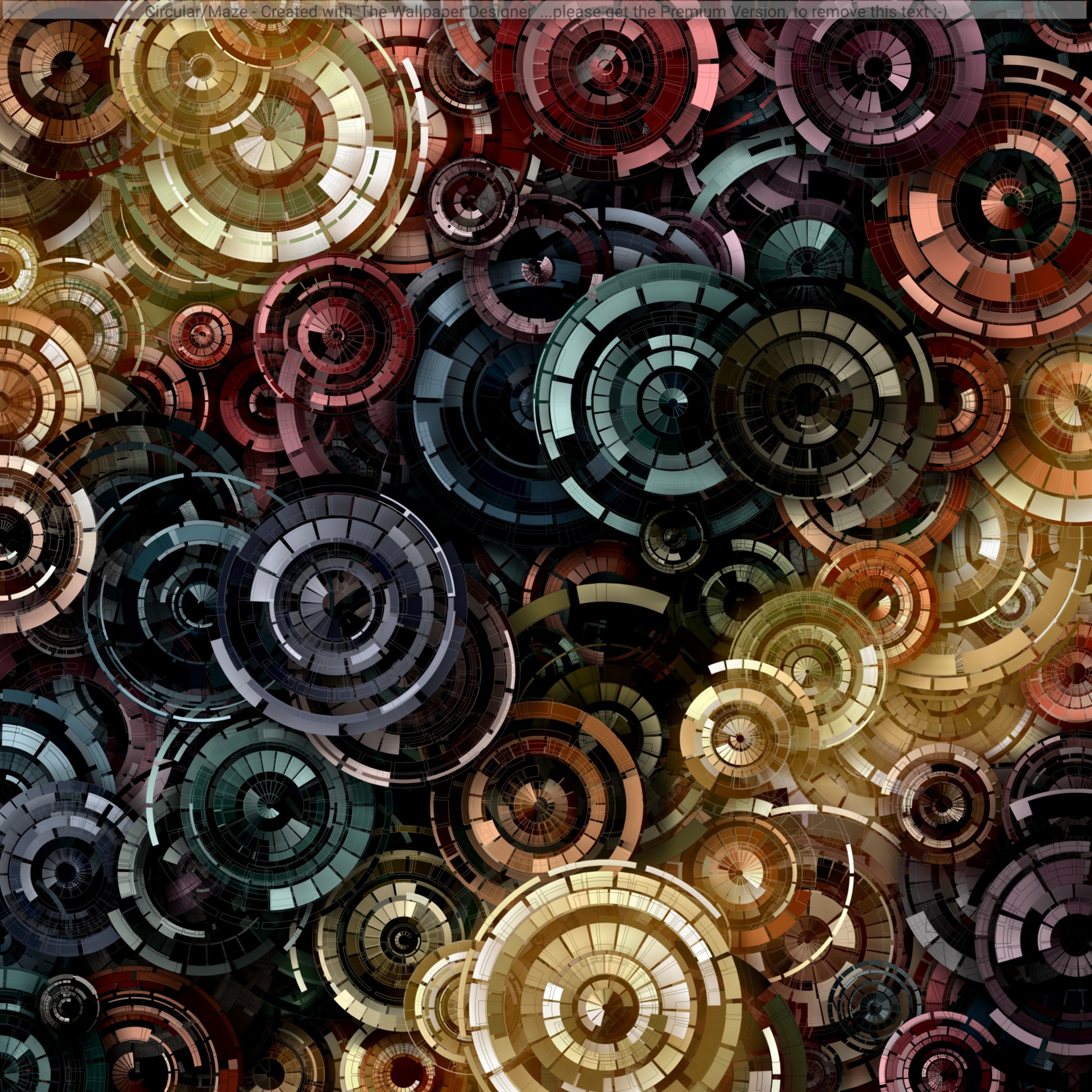 wallpaper discs pattern free photo