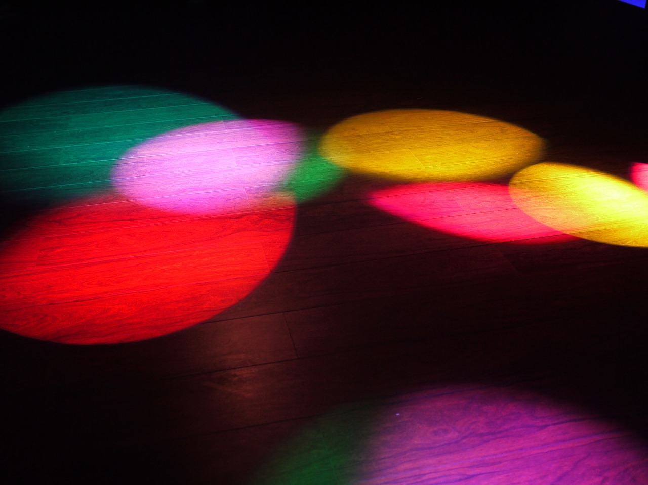 disco lights color free photo