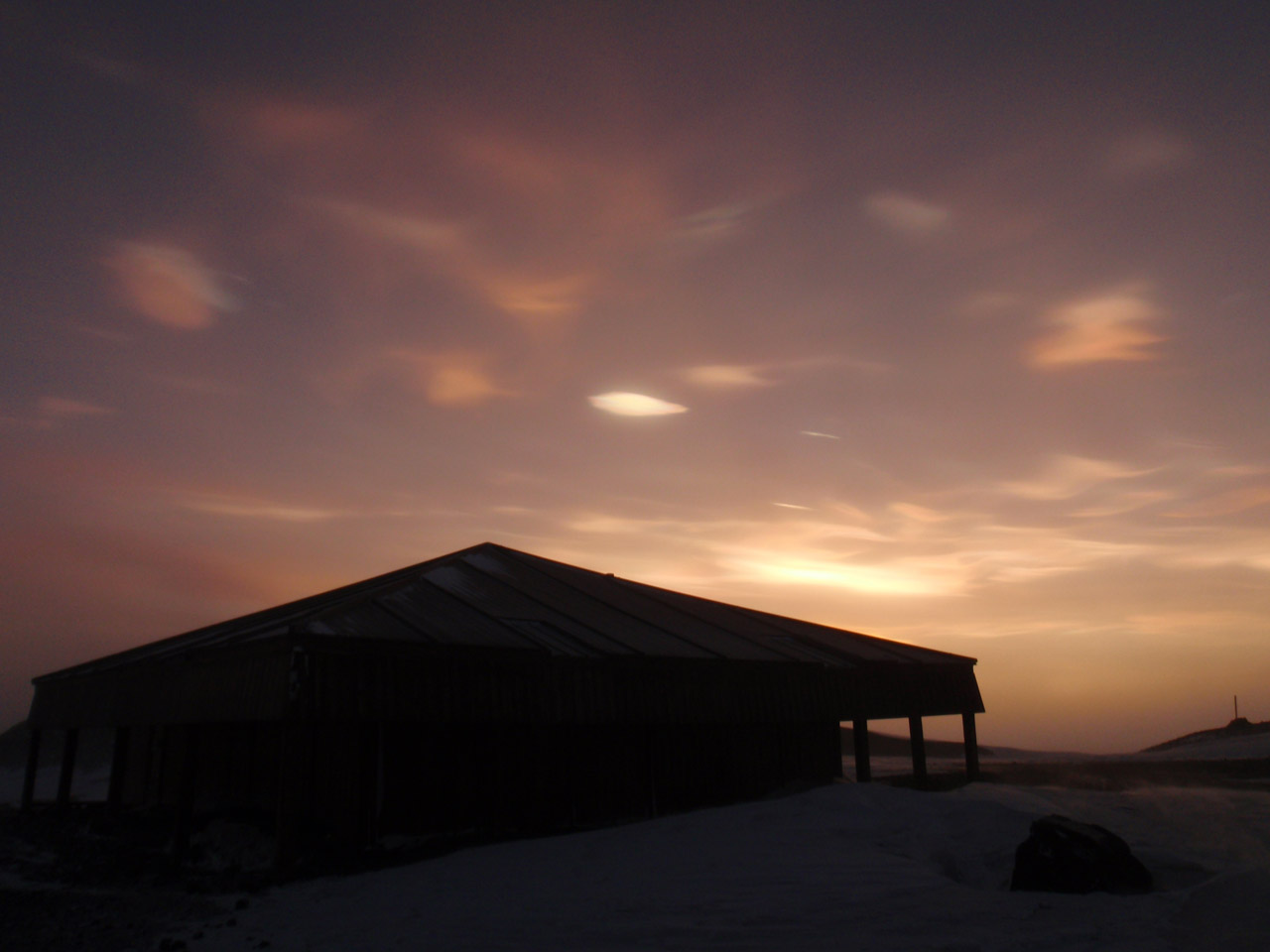 nacreous clouds discovery free photo