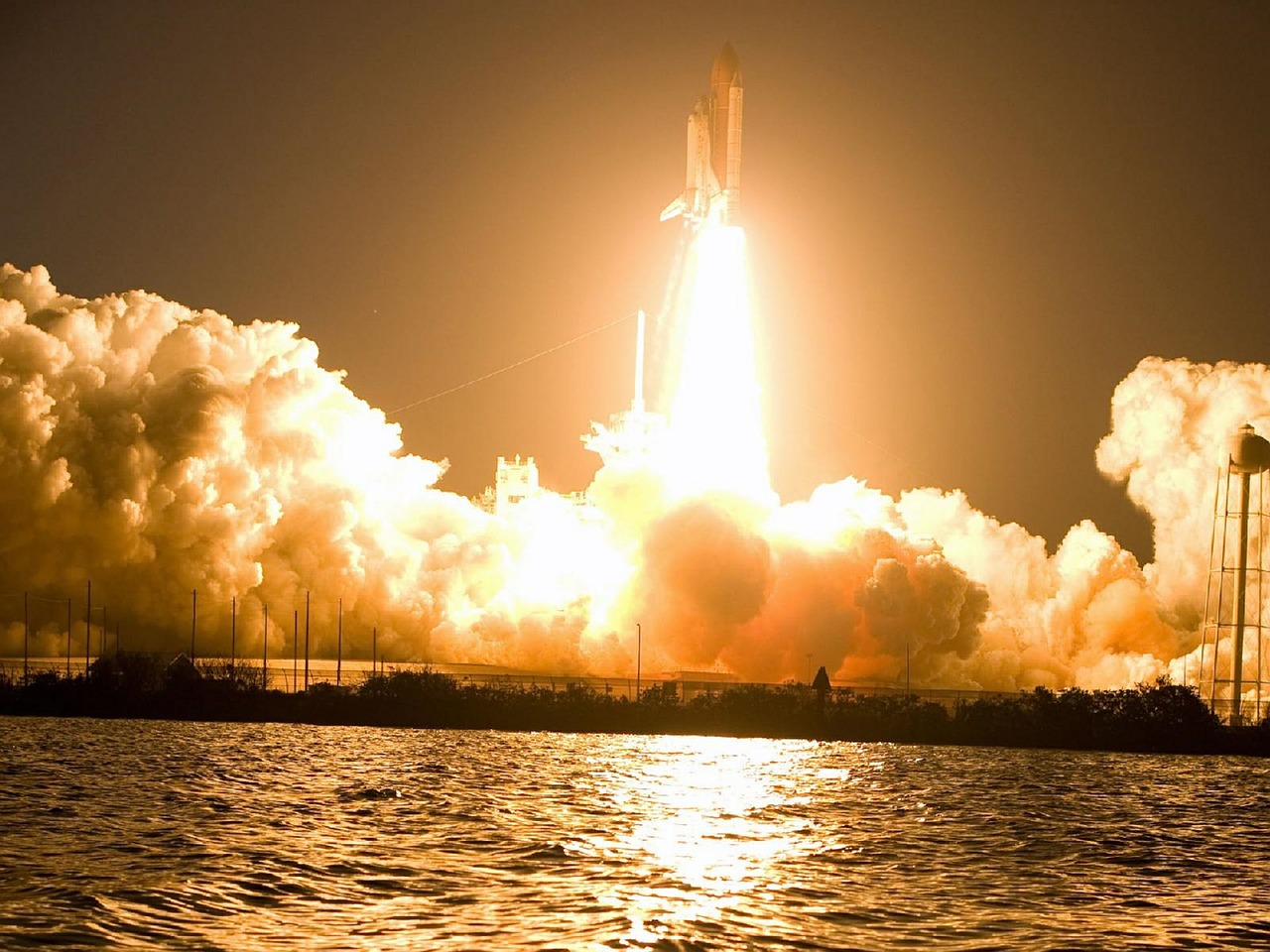 discovery space shuttle liftoff launch free photo