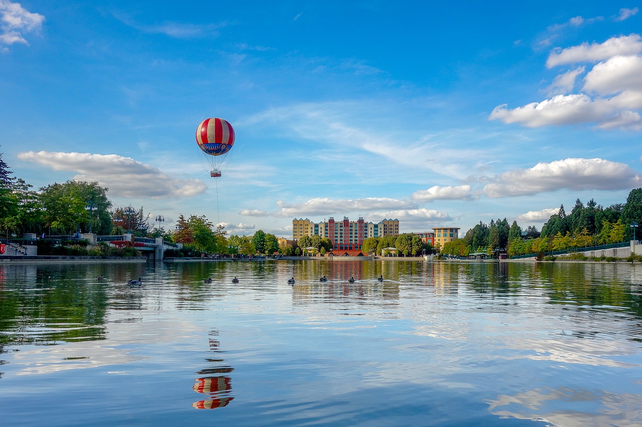 disney  village  park free photo