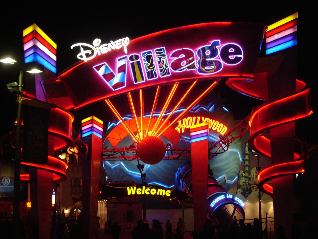 Edit free photo of Disneyland,paris,disneyland paris,theme,neon