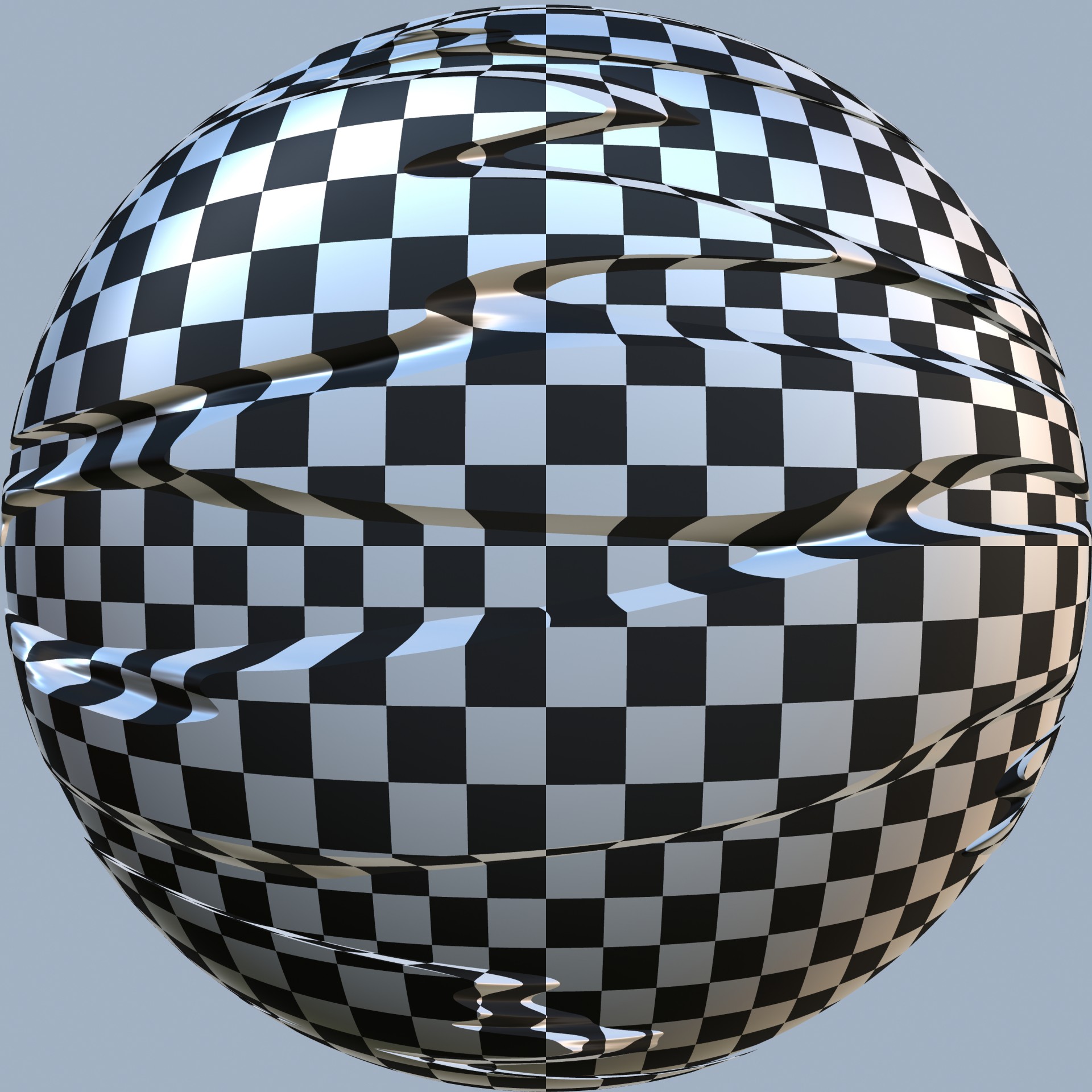 sphere displacement illusion free photo