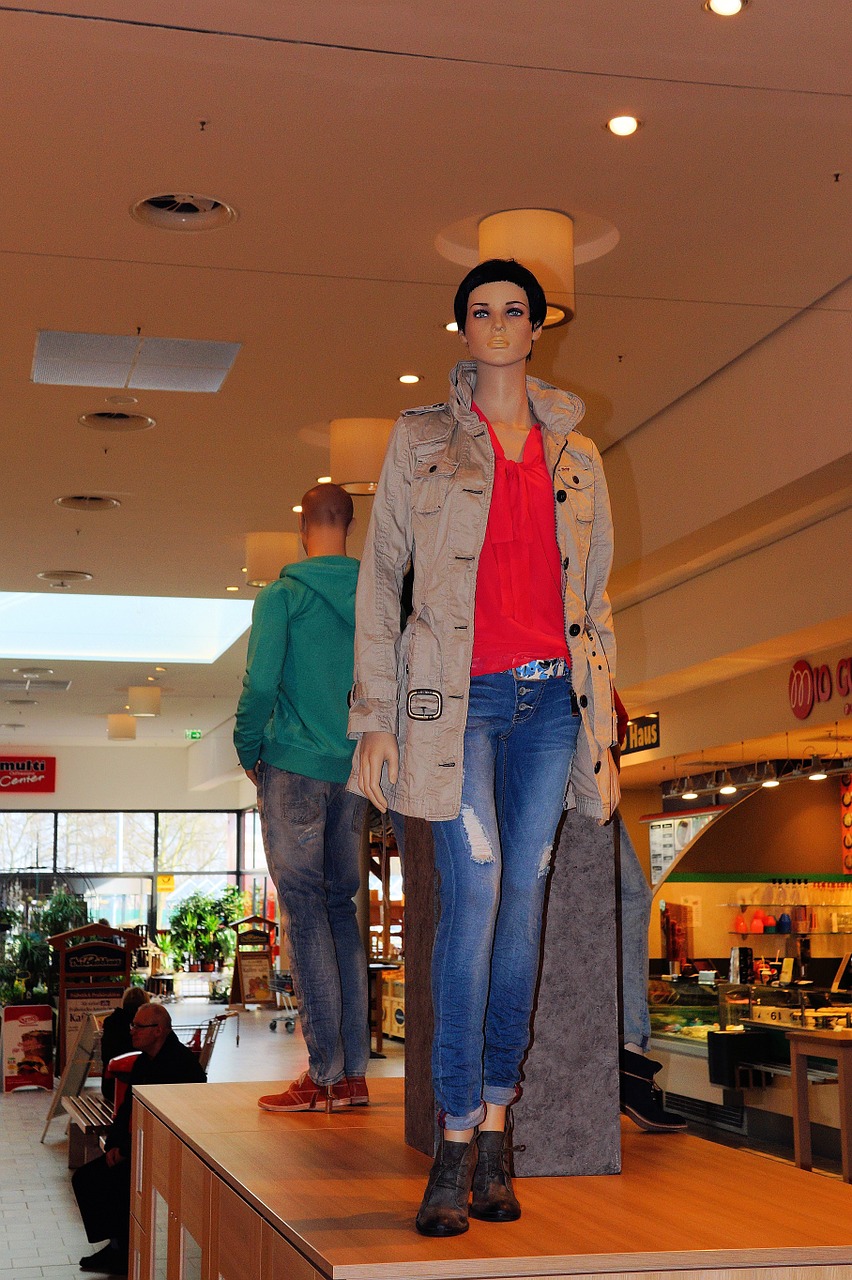 display dummy fashion jeans free photo