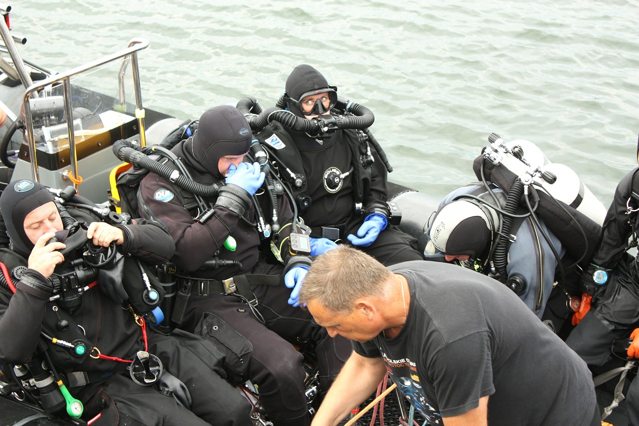 diver divers hobby free photo