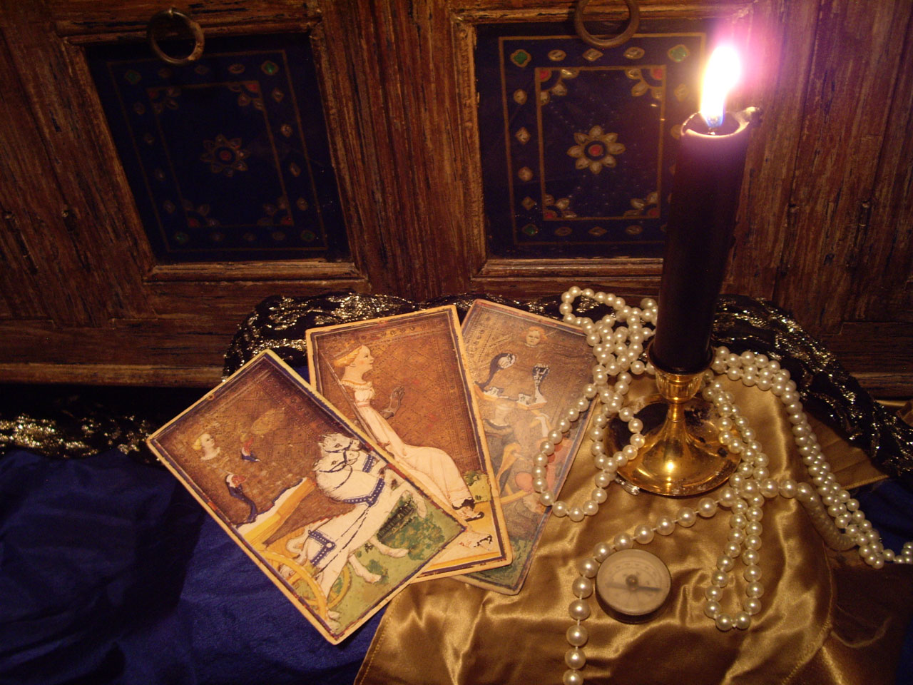 candle cards tarot free photo