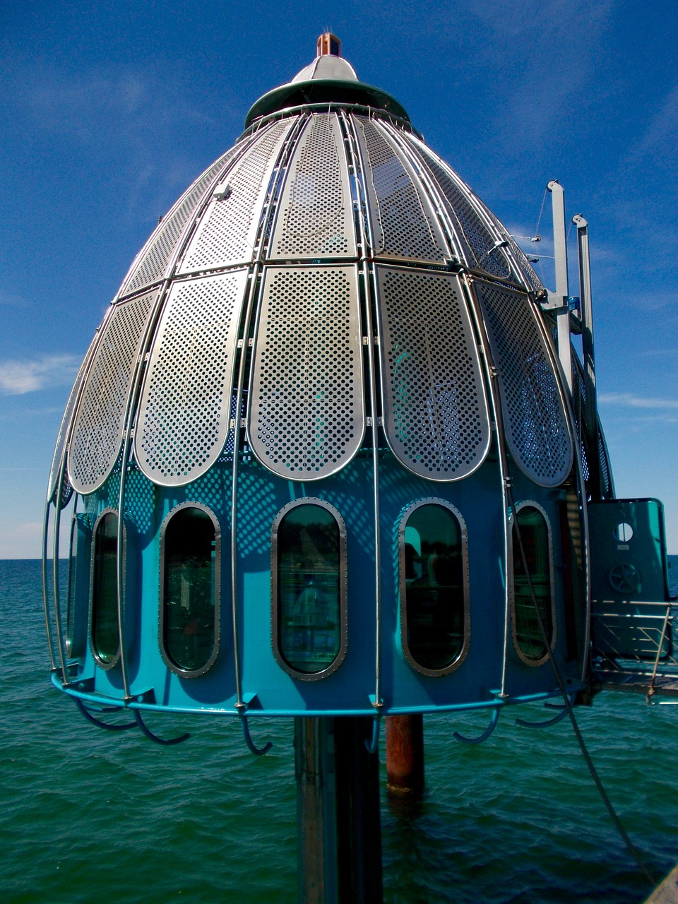 diving gondola zingst darß free photo