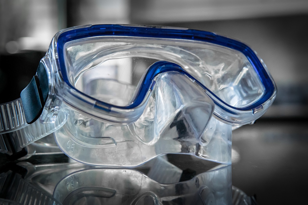 diving mask glasses diving free photo