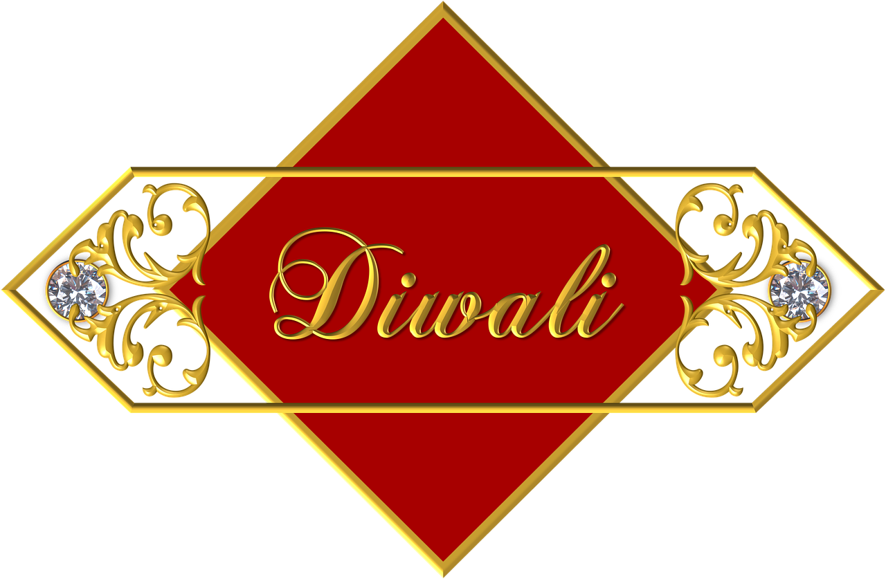 diwali ornament banner free photo