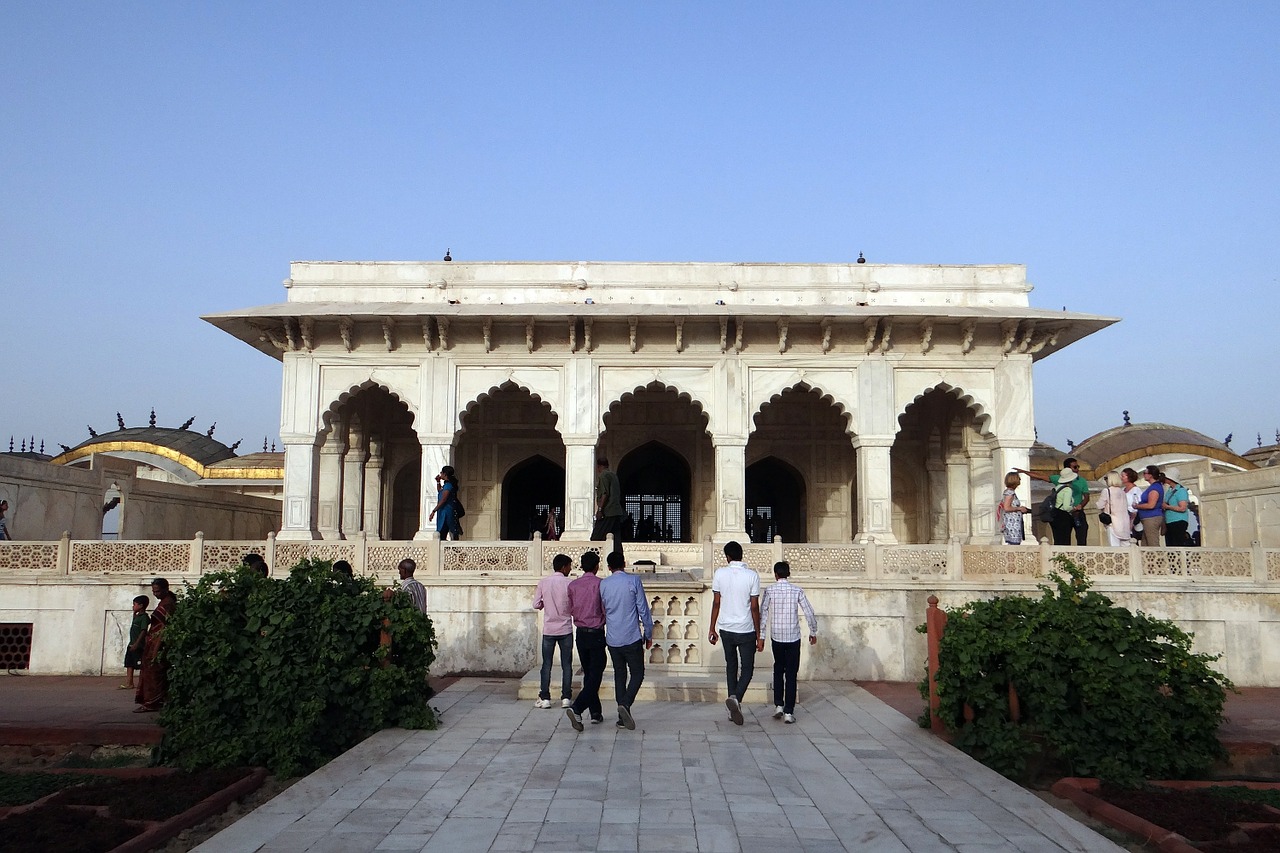 diwan-i-khas hall of private audience agra fort free photo